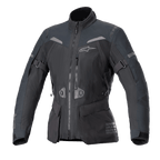 Alpinestars Stella ST-7 2L GORE-TEX Jakke, damemotorcykel touringjakke, sort og mørkegrå, vandtæt lamineret konstruktion med CE-certificering