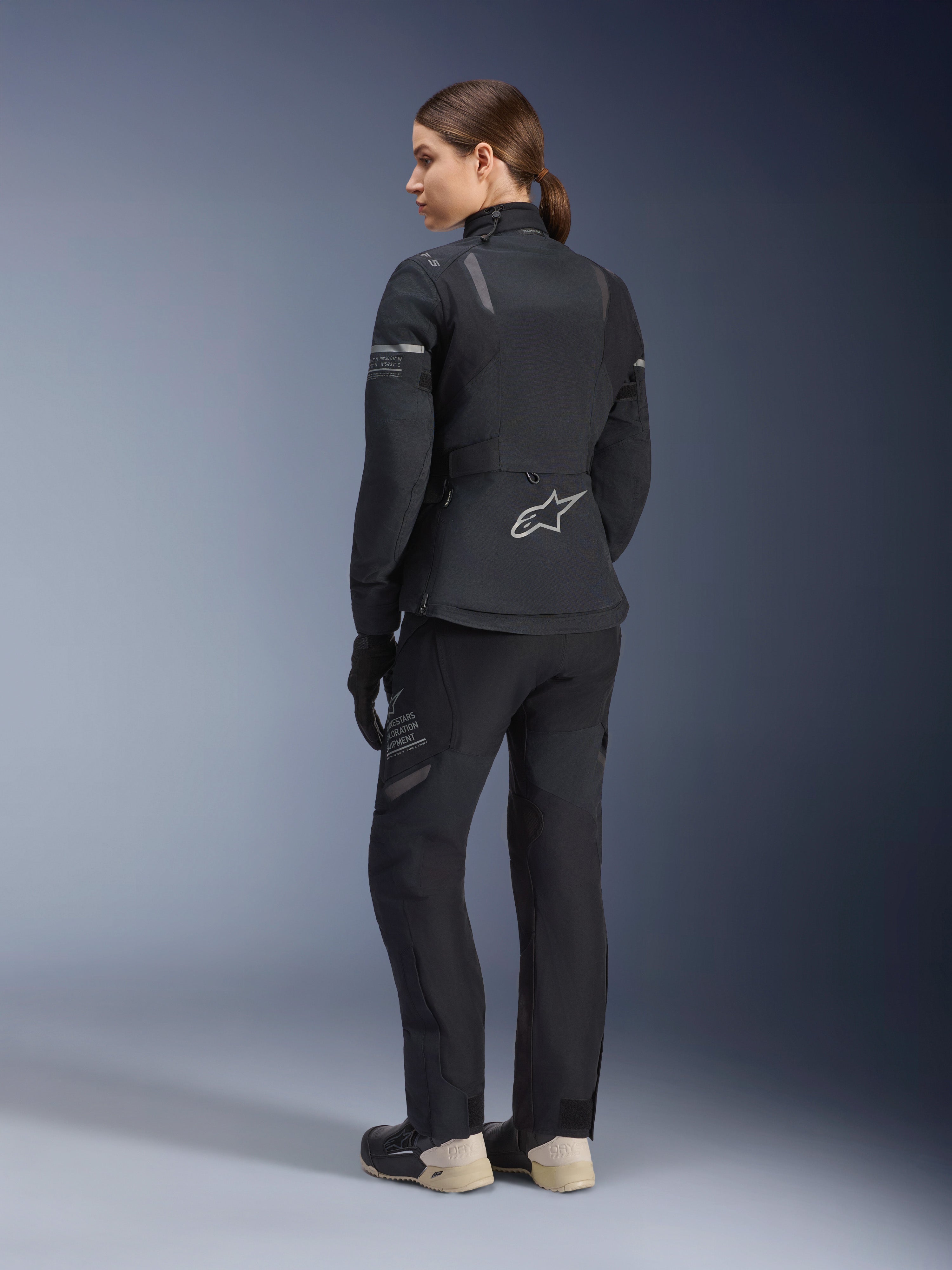 Stella ST-7 2L GORE-TEX - Black Motorcycle Jacket | Alpinestars®
