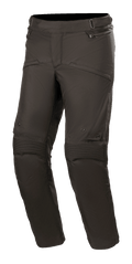 Alpinestars Road Pro GORE-TEX bukser, motorcykeltouringbukser, sorte, harmonika-strækpaneler på knæene, ventilationsåbninger med lynlås, teknisk tekstilkonstruktion til adventure touring