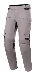 Alpinestars Road Pro GORE-TEX bukser, motorcykeltouringbukser, mørkegrå og sort, med harmonika-strækpaneler på knæene, justerbare stropper i taljen, ventilation og lommer med lynlås, slidstærk teknisk tekstilkonstruktion