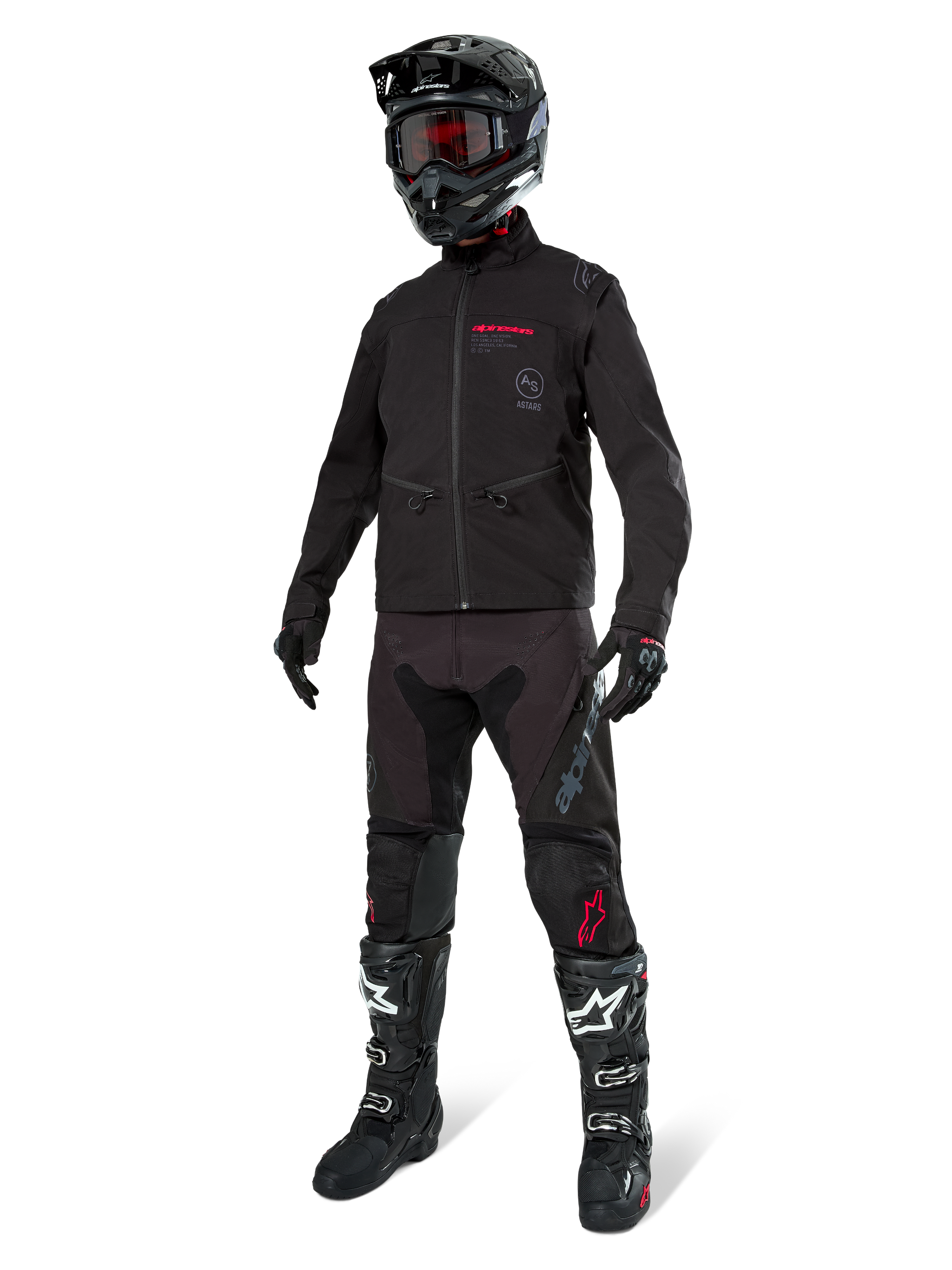 Lite-Dura Softshell - Black MX Jacket | Alpinestars® Lite-Dura Softshell - Black MX Jacket | Alpinestars®