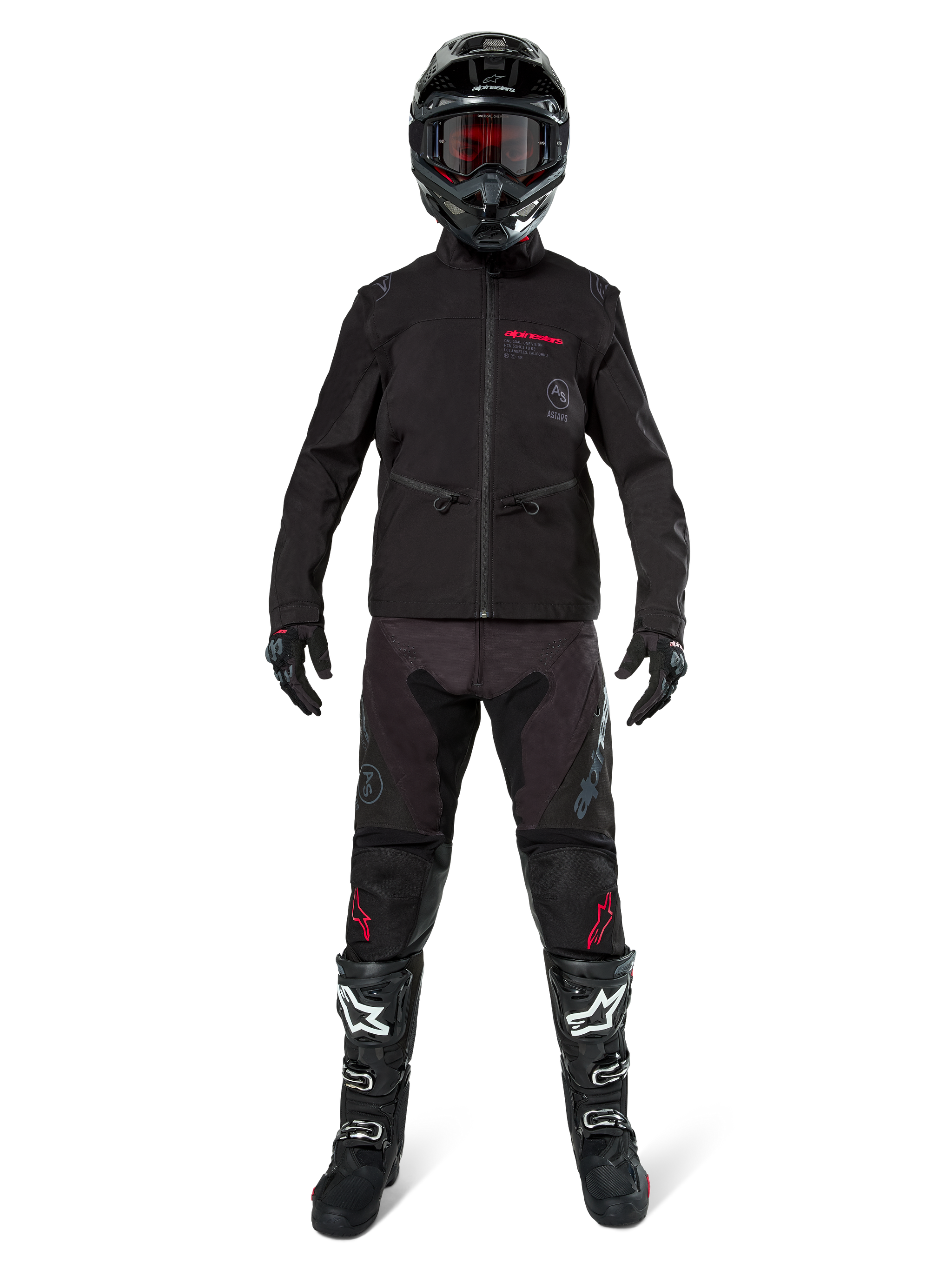 Lite-Dura Softshell - Black MX Jacket | Alpinestars® Lite-Dura Softshell - Black MX Jacket | Alpinestars®