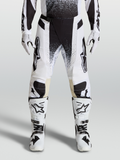 Alpinestars 2027 Techstar Swan Pants, Motocross Racing Pants for Men, White and Black, durable stretch ripstop material