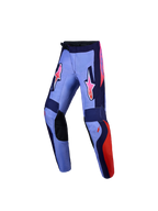 Alpinestars Fluid Hunt bukser ungdom, lilla og pink fluo motocrossbukser med ergonomisk pasform i slidstærkt tekstil.