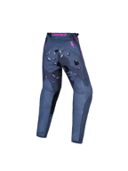 Alpinestars Youth Fluid Lone V2 Pants, Youth Motocross gear, Grey and Pink camo pattern, rear view for off-road performance.