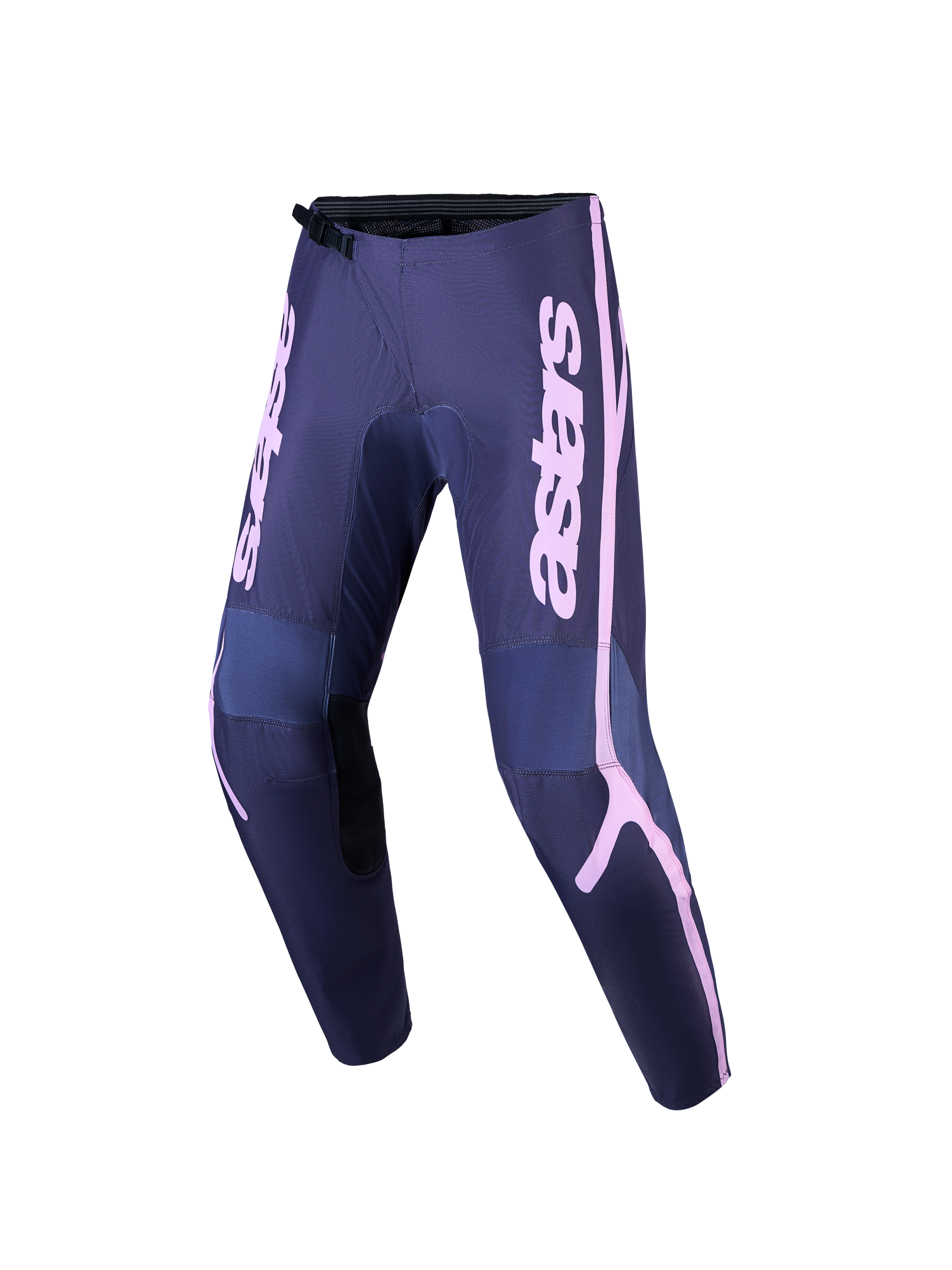 Alpinestars Stella Fluid Apex V2 Women's Motocross Pants, graystone and pink, featuring reinforced off-road construction.
