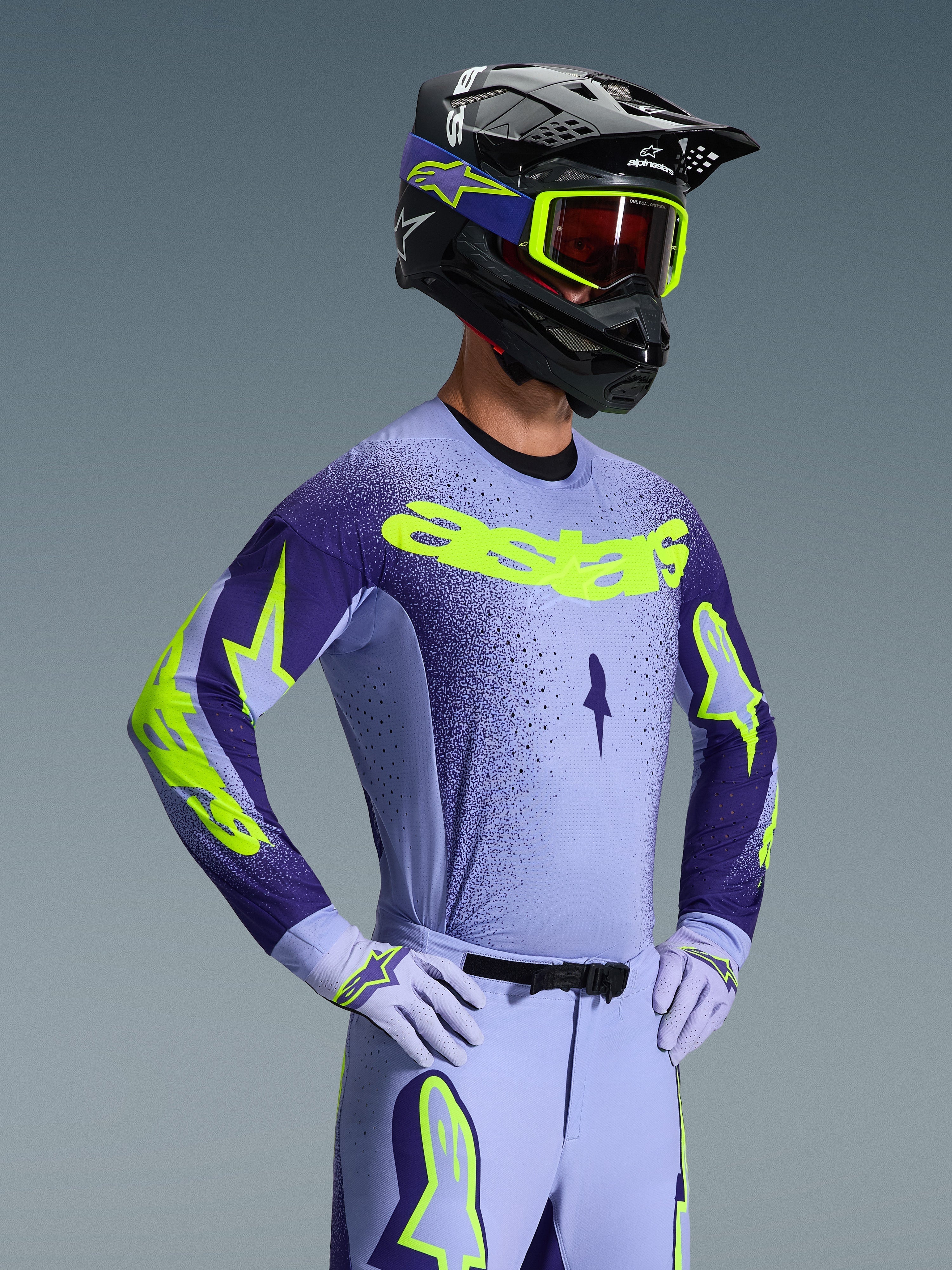 【パープルレインボーページ】 2026 Supertech Scenz - MX Jersey | Alpinestars®