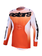 Alpinestars 2027 Racer Amber trøje, herre-motocrosstrøje, rød og lilla, fugttransporterende polystof, race-pasform