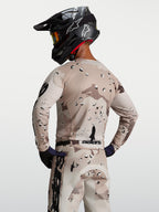 Alpinestars Racer Lone trøje, herre-motocrosstrøje i ørkencamo og sort, fugttransporterende polyfabric med race pasform.
