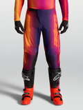 Alpinestars 2027 Fluid Kepler, herre-motocrossbukser i lilla og orange gradient med ergonomisk sport-fit.