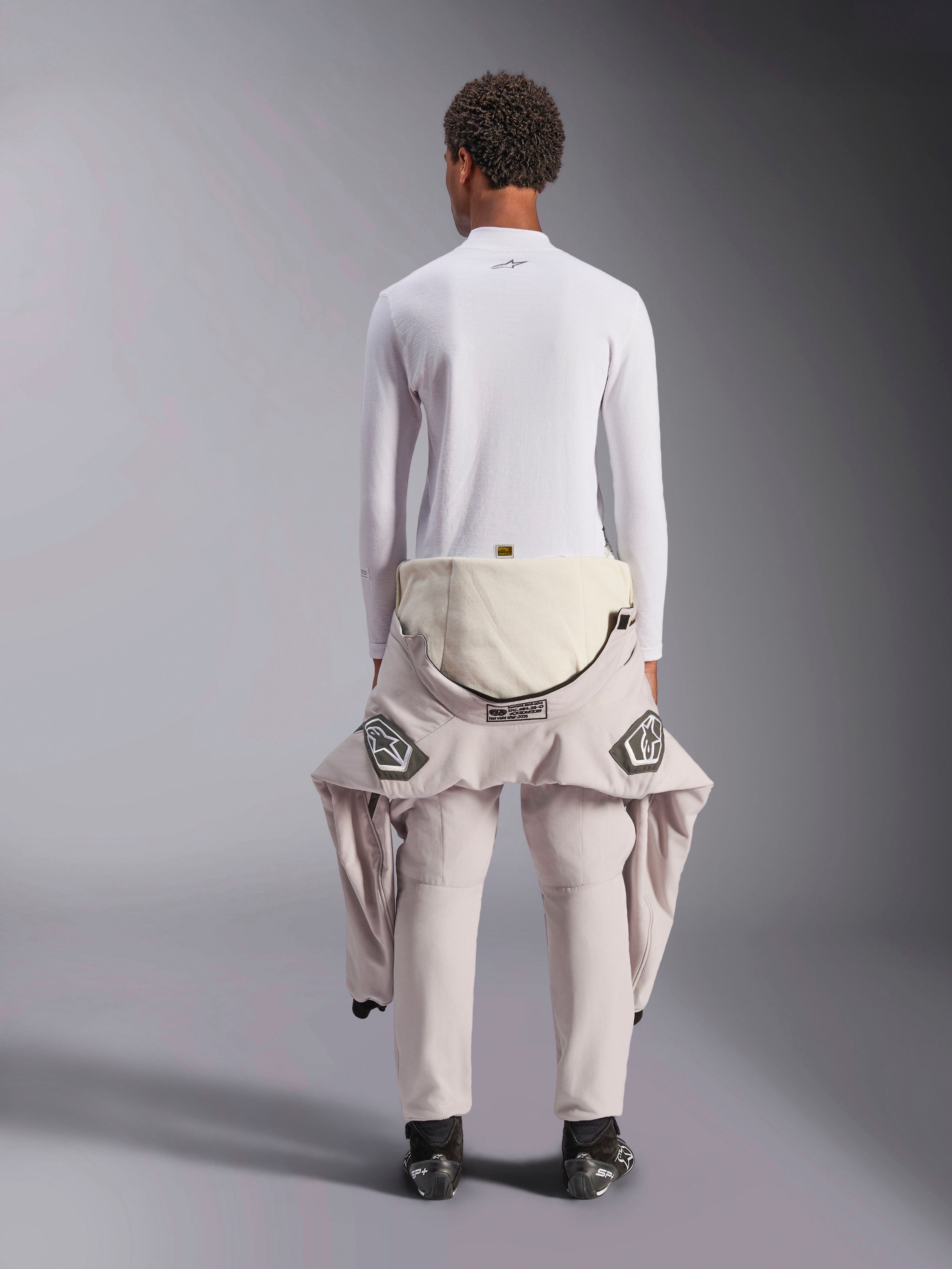 ZX Evo V3 Top Long Sleeve - White Auto Base Layer | Alpinestars®