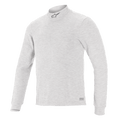 Alpinestars Race V3 langærmet trøje, basislag til bilsport, hvid, høj krave med lille logo, lange ærmer, blødt og flammehæmmende stof, minimalistisk atletisk design