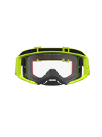 Alpinestars Supertech Vesta Goggles, Motocross racing eyewear, Fluorescent Yellow and Black, with a clear anti-fog lens.