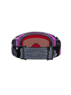 Alpinestars Supertech Lone Goggles, motocross- og supercross-goggles med camo-rem og spejlet pink linse, lilla og sort, høj kontrast og avanceret fugthåndtering
