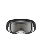 Alpinestars Vision 8 Amber Spejl Goggles, herre-motocross-goggles, sort og sølv, spejllinse og fleksibel A-FLEX ramme.