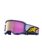 Alpinestars Vision 5 Drag Goggles, motocross-briller i lilla og pink med A-FLEX ramme og RAM-AIR ventilation.