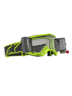 Alpinestars Vision 5 Rora roll off-goggles, motocross-goggles, gul fluo og sort, klar linse og integreret roll off-system.