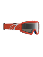 Alpinestars Vision Vesta Goggles Ungdom, motocrossgoggles til unge, orange med sølvspejl-antiduglinse, A-FLEX ramme, off-road beskyttelsesudstyr.