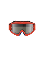 Alpinestars Vision Vesta Goggles Ungdom, motocross-goggles til unge, orange med spejlet sølv anti-dug linse