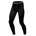 Alpinestars KX Bottom, tekniske base layer-bukser, sort, med konturerede fugttransporterende paneler og elastisk linning med logo, designet til optimal ydeevne under racerdragter