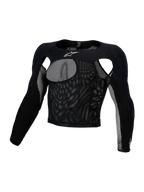 Alpinestars Bionic Race Protection Top, Motocross Protection, Men's, Black, Stretch Mesh with CE Level 1 A-Morph Protectors.