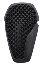 Alpinestars Nucleon Flex Plus knæbeskyttere, sort, motorcykelbeskyttelsesindsats med ventileret åben celle-honningkagestruktur, ergonomisk form med præget stjernelogo, fleksibelt lavprofildesign til stødabsorbering