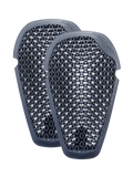 Alpinestars Nucleon Flex Pro knæbeskyttere, antracitgrå, et par ergonomiske motorcykel-beskyttelsesindlæg med en ventileret honeycomb-struktur for luftgennemstrømning og letvægtsbeskyttelse mod stød