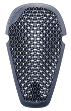 Alpinestars Nucleon Flex Pro knæbeskytter, antracit, med et ventileret åbent bikubestruktur-design, ergonomisk form til stødbeskyttelse ved motorcykelkørsel, letvægts og fleksibel konstruktion