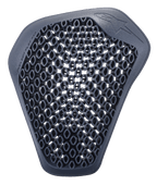 Alpinestars Nucleon Flex Pro skulderbeskytter, antracit, individuel beskyttelsesindsats med ventileret bikagestruktur, ergonomisk og fleksibelt design til motorcykeludstyr