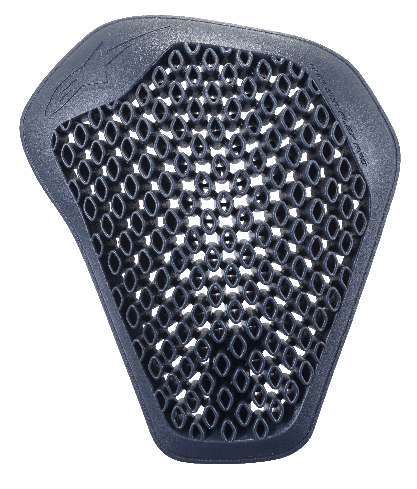 Alpinestars Nucleon Flex Pro skulderbeskytter, antracit, med et højt ventileret design med åben struktur, fleksibel og let ergonomisk konstruktion til beskyttelse mod stød ved motorcykelkørsel