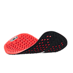 Alpinestars Nucleon Plasma Back Protector Insert, Red and Black, flexible motorcycle back protector featuring a honeycomb pattern and extensive perforations for breathability, lightweight and adaptable safety gear