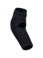 Alpinestars Bionic Plasma Youth knæbeskytter, sort, motocross knæbeskytter til unge, åbent design bagpå for ventilation, sikker rem øverst, sidepolstring mod stød, anatomisk sleeve-konstruktion til terrænkørsel
