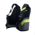 Alpinestars Youth Bionic Rib Support, Karting Rib Protector, Black and Yellow Fluo, adjustable shoulder straps and back panel, dual-density ergonomic guards with fiberglass core, breathable 3D mesh lining, youth kart racing safety gear