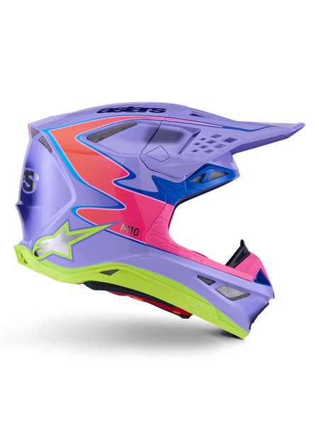 Supertech M10 Jett Lawrence R01 - Purple MX Helmet | Alpinestars®