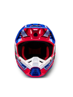 Alpinestars S-M5 Sail hjelm, hvid, pink og blå motocrosshjelm til off-road, ECE 22.06-certificeret.