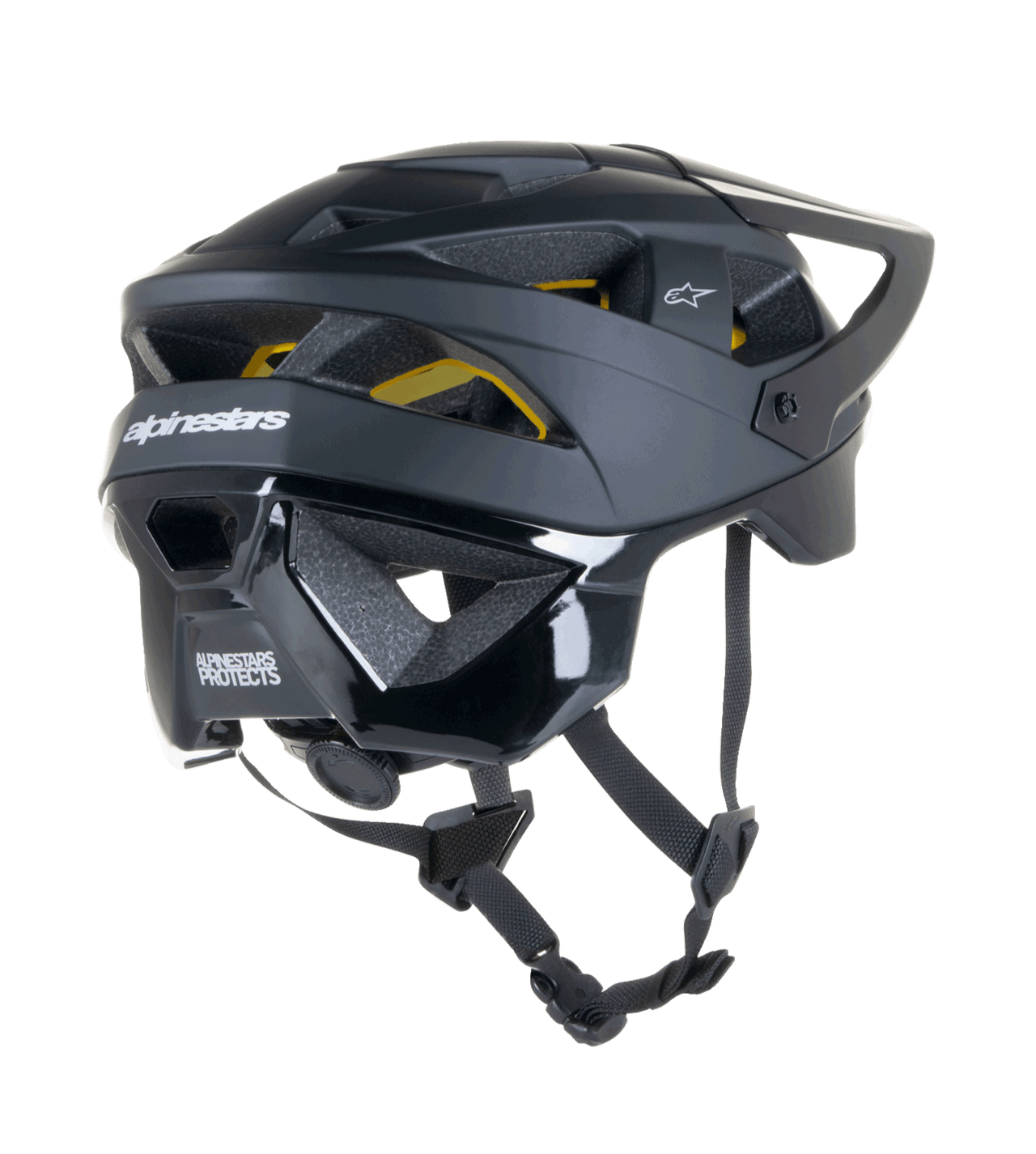 Vector Tech Solid - Black Cycling Helmet | Alpinestars® Vector Tech Solid - Black Cycling Helmet | Alpinestars®