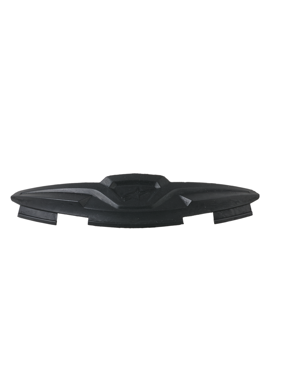 Alpinestars S-R7 Breath Deflector, motorcycle helmet accessory, black TPU construction, front view