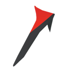 Alpinestars Supertech R10 Element Standard Spoiler, tilbehør til motorcykelhjelm, sort og klar rød, strømlinet aerodynamisk design med en spids winglet-profil