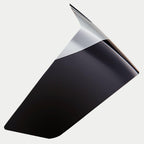 Alpinestars Supertech R10 Element Race Spoiler, hjelmtilbehør, blank sort og sølv, strømlinet aerodynamisk design, officiel reservedel til S-R10 Element-hjelme