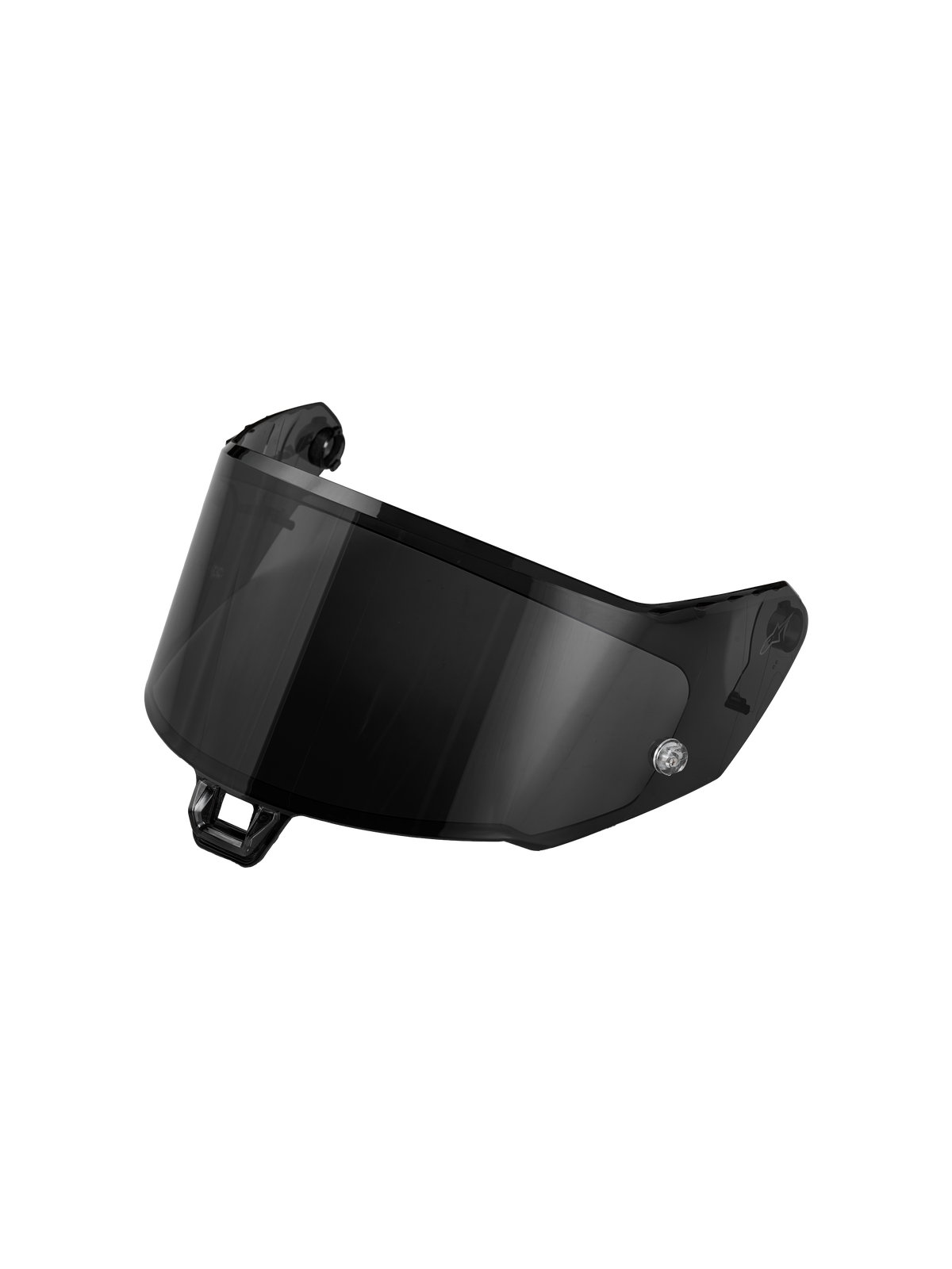 Alpinestars S 02 1 R Dark Smoke, mørkegråt motorcykelvisir med mørk tonet polycarbonatkonstruktion til racing