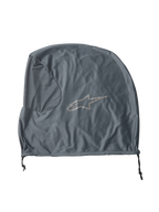 Alpinestars S-M7 Soft Bag, gråt hjelmtilbehør, let tekstilopbevaringstaske, med Alpinestars stjerne-logo, snørelukning, designet til beskyttelse af motocross-udstyr