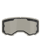 Alpinestars Vision 8-5-3 Dual Pane linse, udskiftningslinse til goggles, røggrå toning, buet polycarbonat med ventilationshuller og integrerede tear-off-poster, motocross tilbehør
