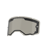 Alpinestars Vision 8-5-3 Dual Pane linse, røgfarvet, reservelinse til crossbriller med ventileret dobbeltlagskonstruktion, integrerede tear-off-poster og 'ONE GOAL. ONE VISION.'-branding, designet til motocross og off-road-kørsel