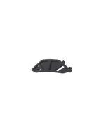 Alpinestars Vision 8-5-3 Nose Guard Replacement, black plastic motocross goggle accessory for off-road protection.