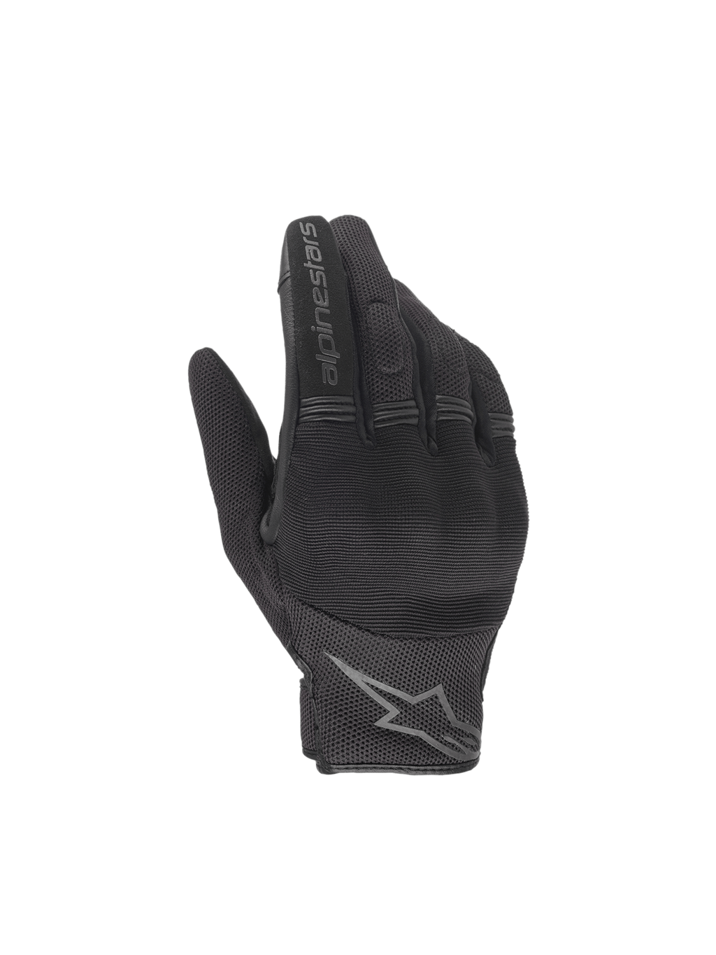 Alpinestars Stella Copper dame-motorcykelhandsker, urban stil, sort, med hård knobeskyttelse og kort manchet.