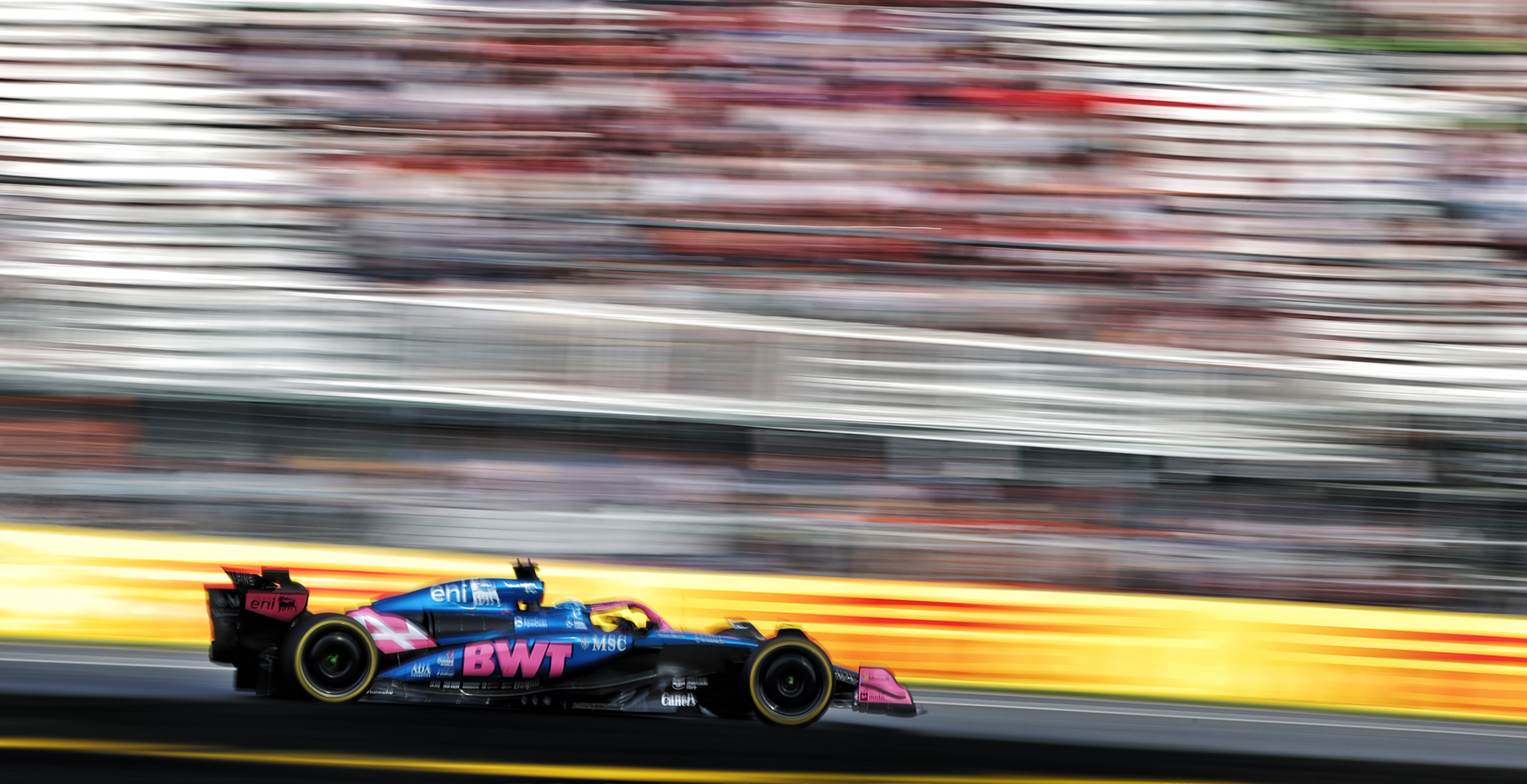 Gasly driving his F1 car