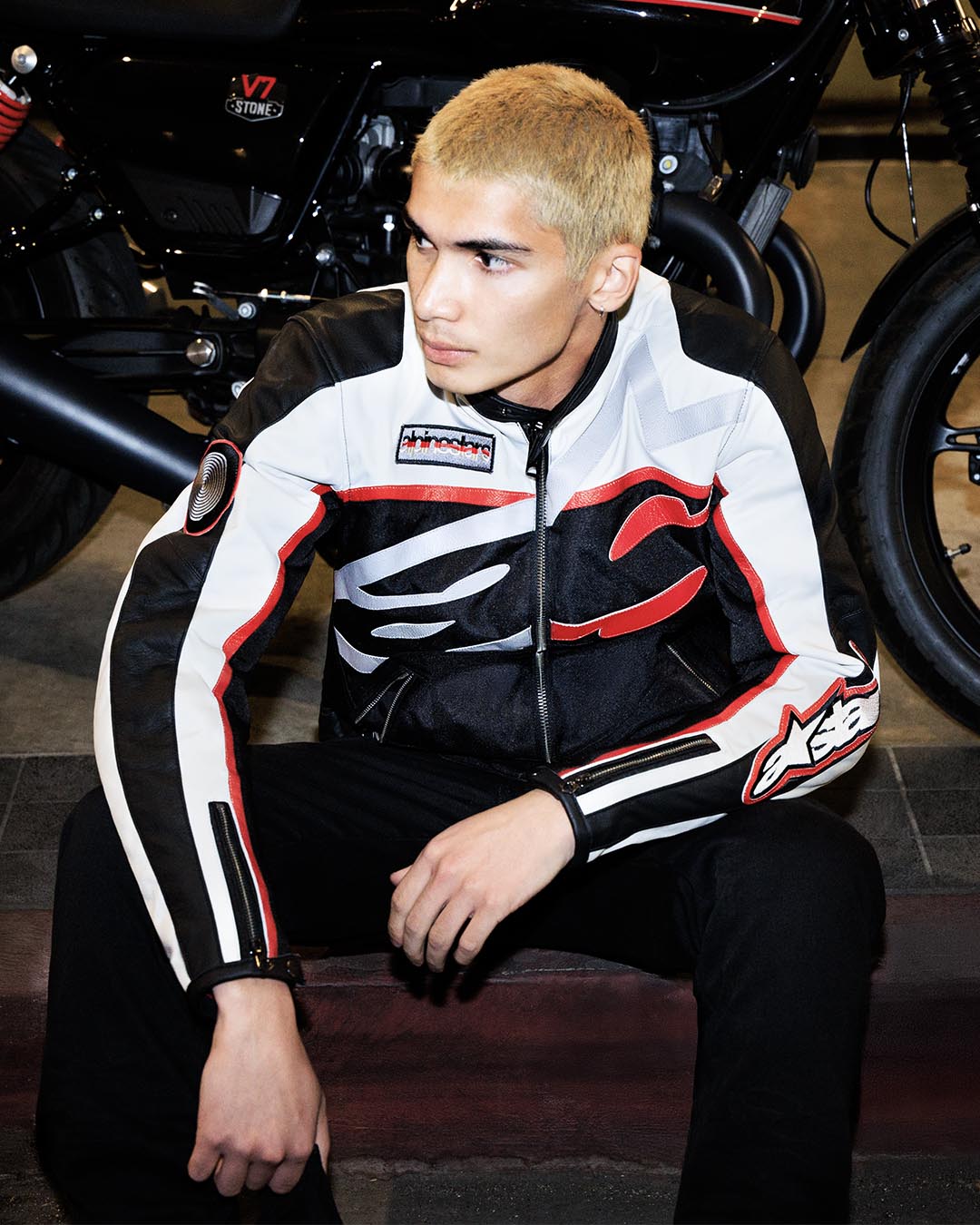 Axton - Black Motorcycle Jacket | Alpinestars®