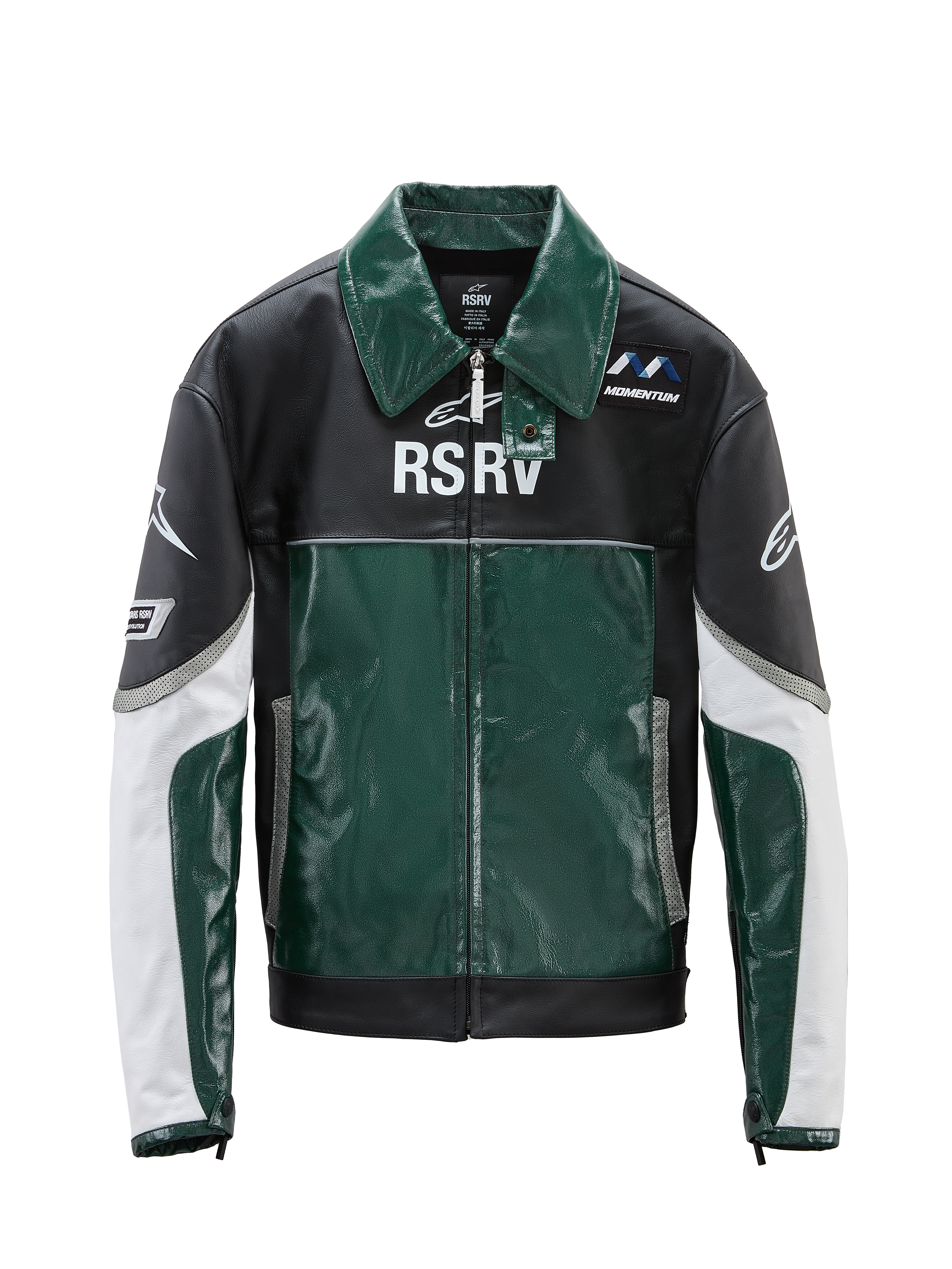 RSRV ALLOY Læder Jakke