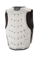 Alpinestars Cooling Vest, motorcykel-baselayer, lysegrå og mørkegrå, med tre-lags tekstilkonstruktion, fugttransporterende fleece, strækindsatser og strategisk placeret ventilation for øget komfort under sommerkørsel.