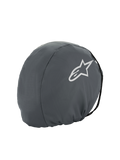 Alpinestars Supertech R10 Soft Bag, mørkegrå hjelmtaske, hvidt Astars stjernelogo, letvægts tekstilbeskyttelse til transport af motorcykelhjelm, blødt beskyttelsescover
